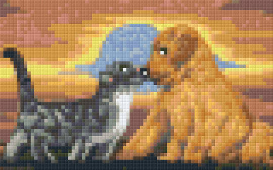 Love Is ... Two [2] Baseplate PixelHobby Mini-mosaic Art Kit